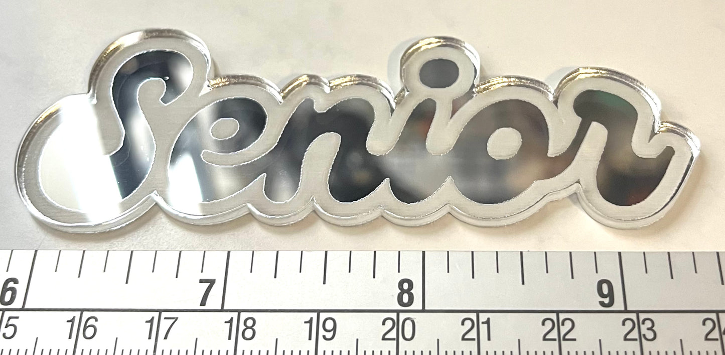 Acrylic - Class Level - Silver Mirror