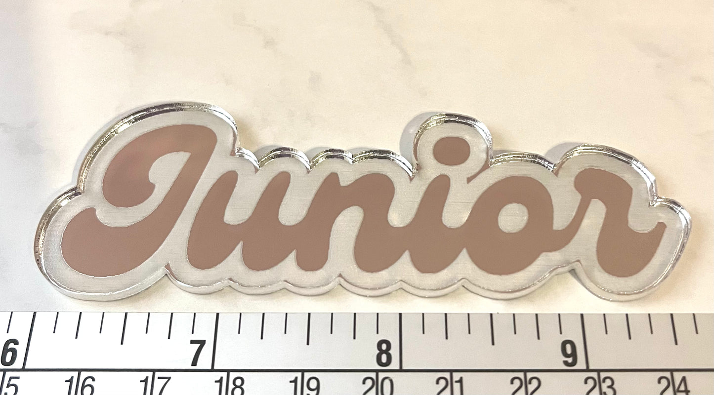 Acrylic - Class Level - Silver Mirror