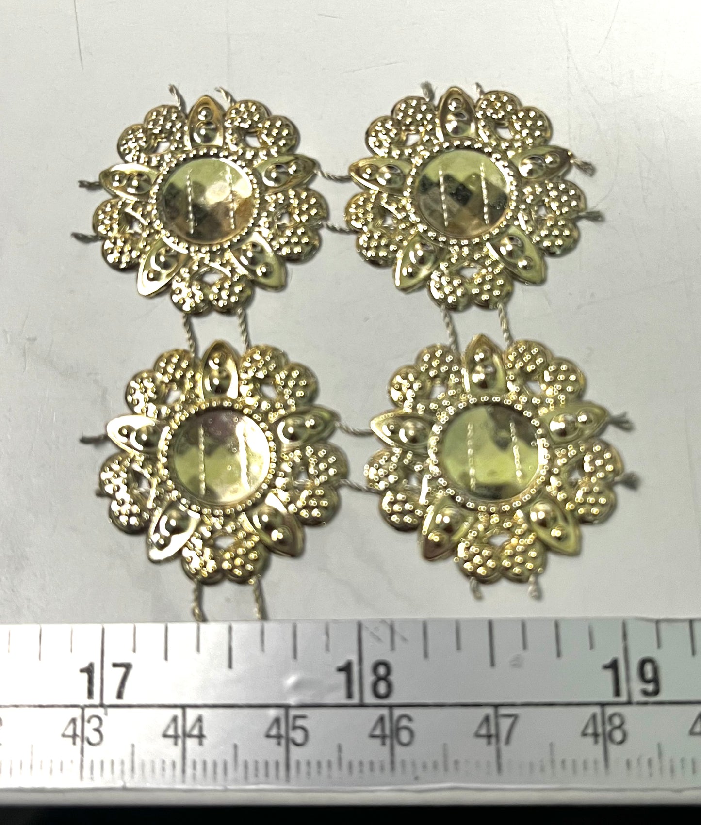 Bling - Large Floral Disc BTY