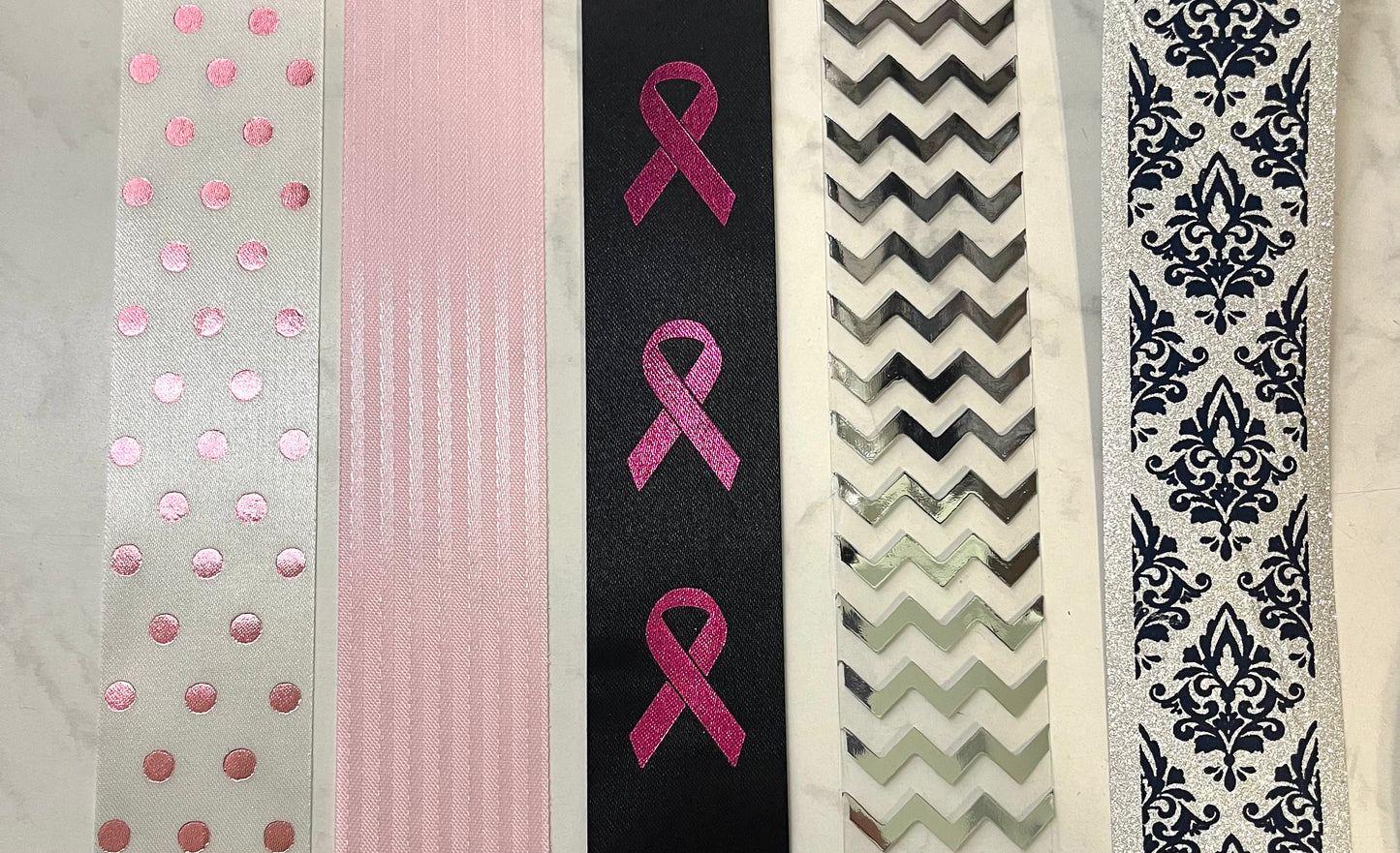 Ribbon - Specialty Design Imprint BTY #9 x 1yd