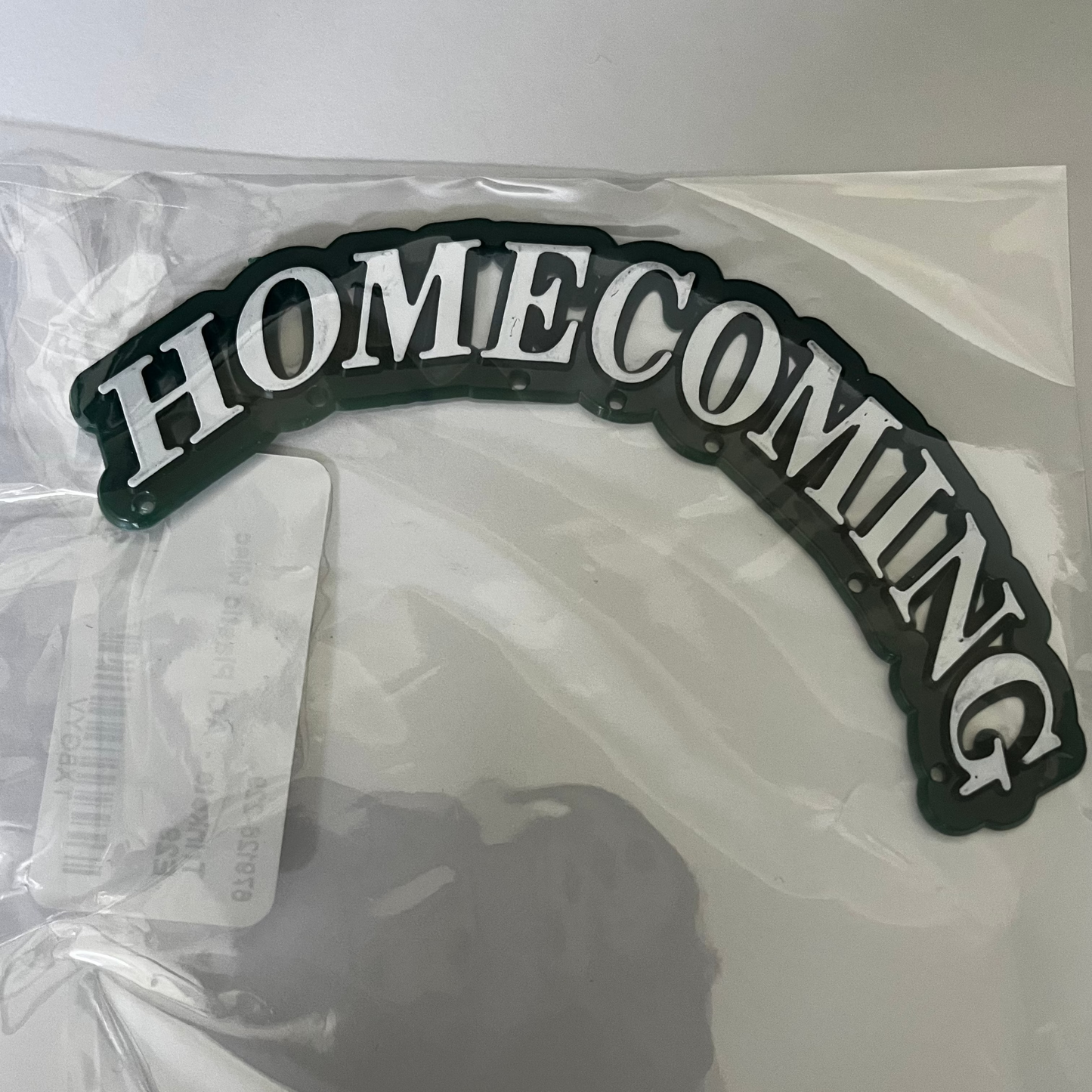 Embellishment - Trinket - Homecoming Arch Misc 4.25" - Hunter Green
