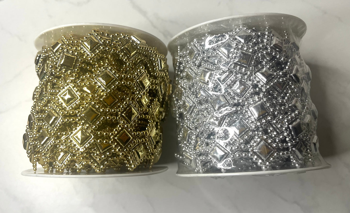 Bling - Diamond Shape 10yd Roll