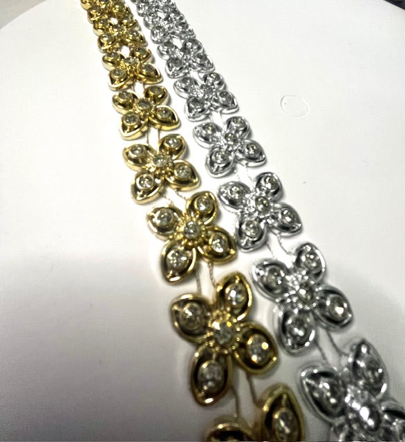 Bling - X / Butterfly By the Yard 1"