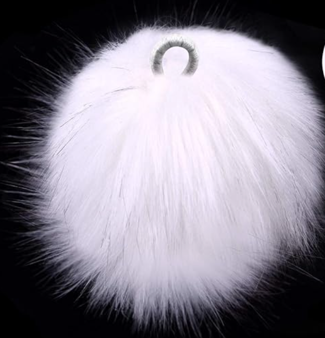 Embellishment - Faux Fur Pom Pom 3"