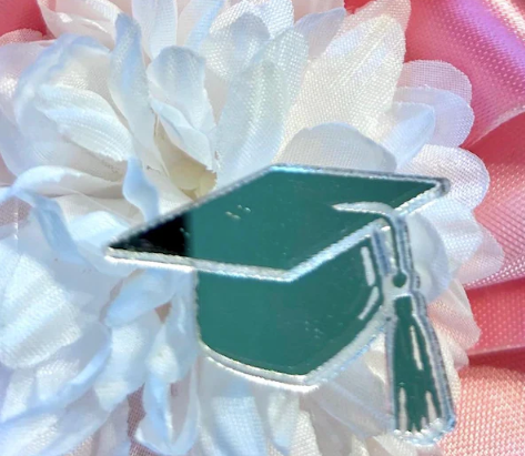 Acrylics - Graduation Cap 2pk