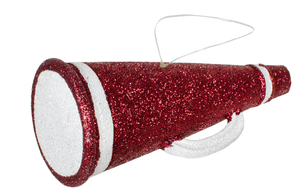 Embellishment - Glitter Foam Megaphone 6"