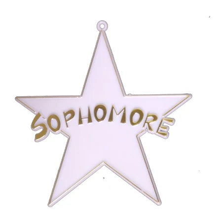 Embellishment - Star Class Trinket White / Silver