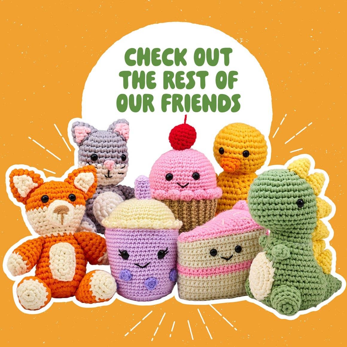 Holiday - Bucilla Amigurumi Crochet Kit - Pete the Pizza