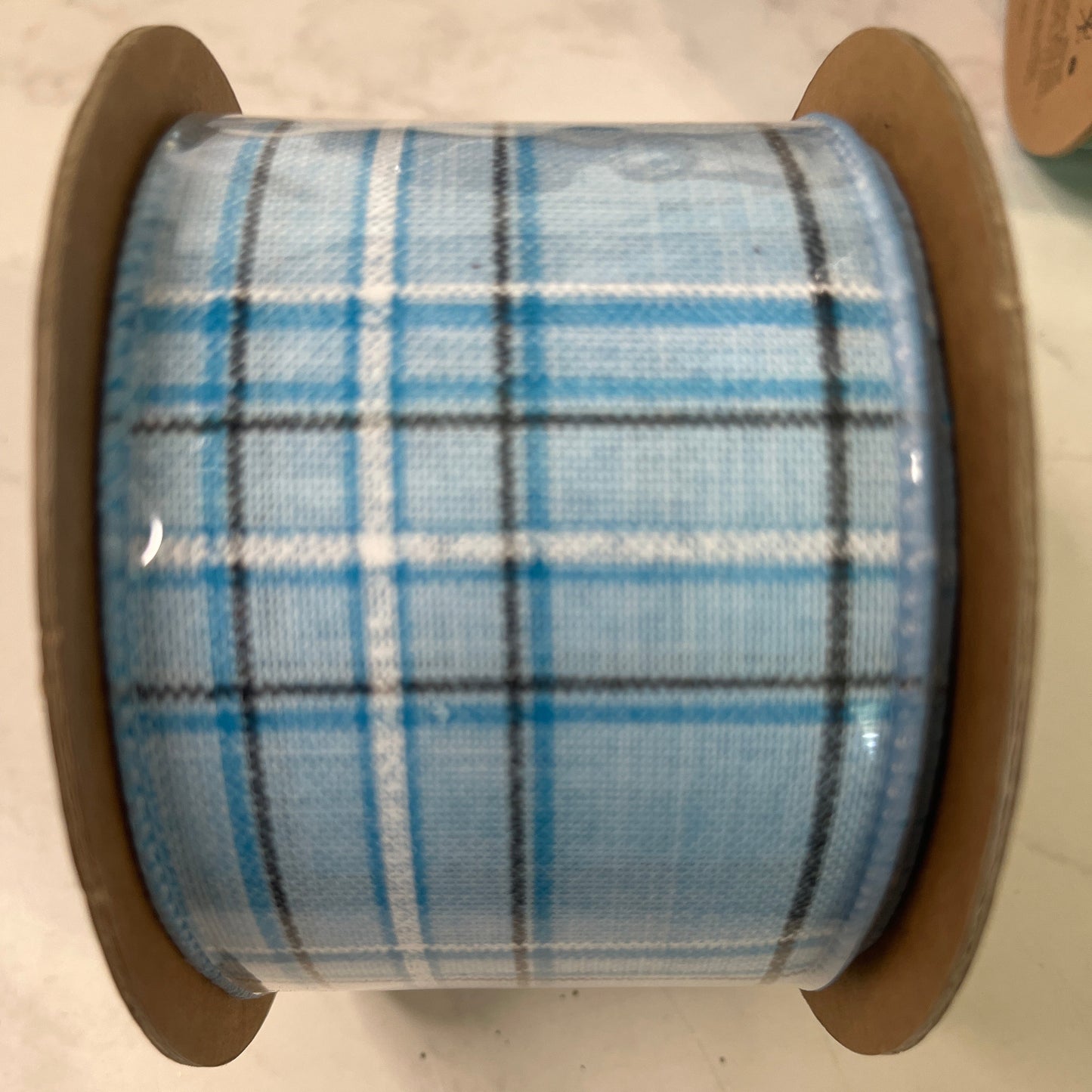 Decorative Ribbon - 2.5" x 10yds Blue / Green CLICK HERE TO SEE ALL PATTERNS