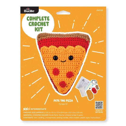 Holiday - Bucilla Amigurumi Crochet Kit - Pete the Pizza