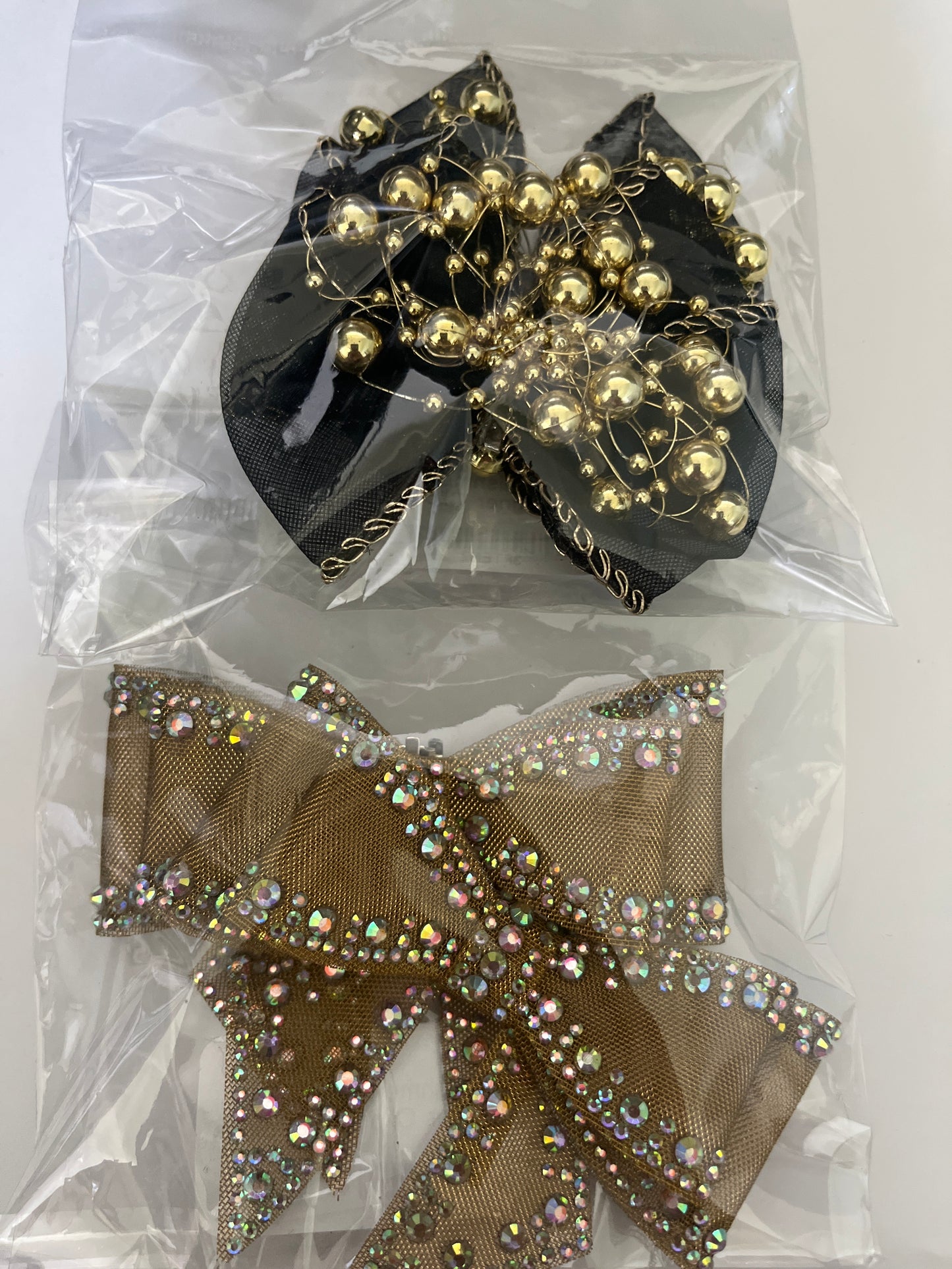 Embellishment - Designer Clip Bow 2pk Misc