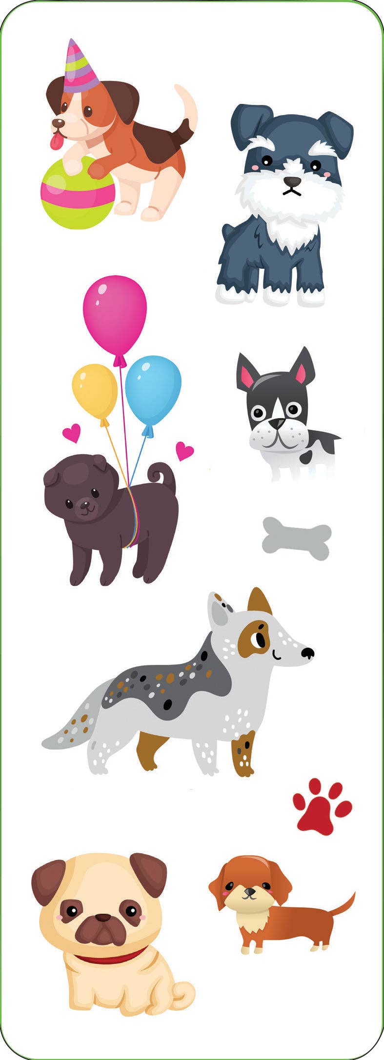 Stickers - Puppies Sticker Set