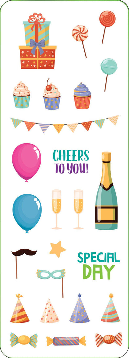 Stickers - Birthday Sticker Set