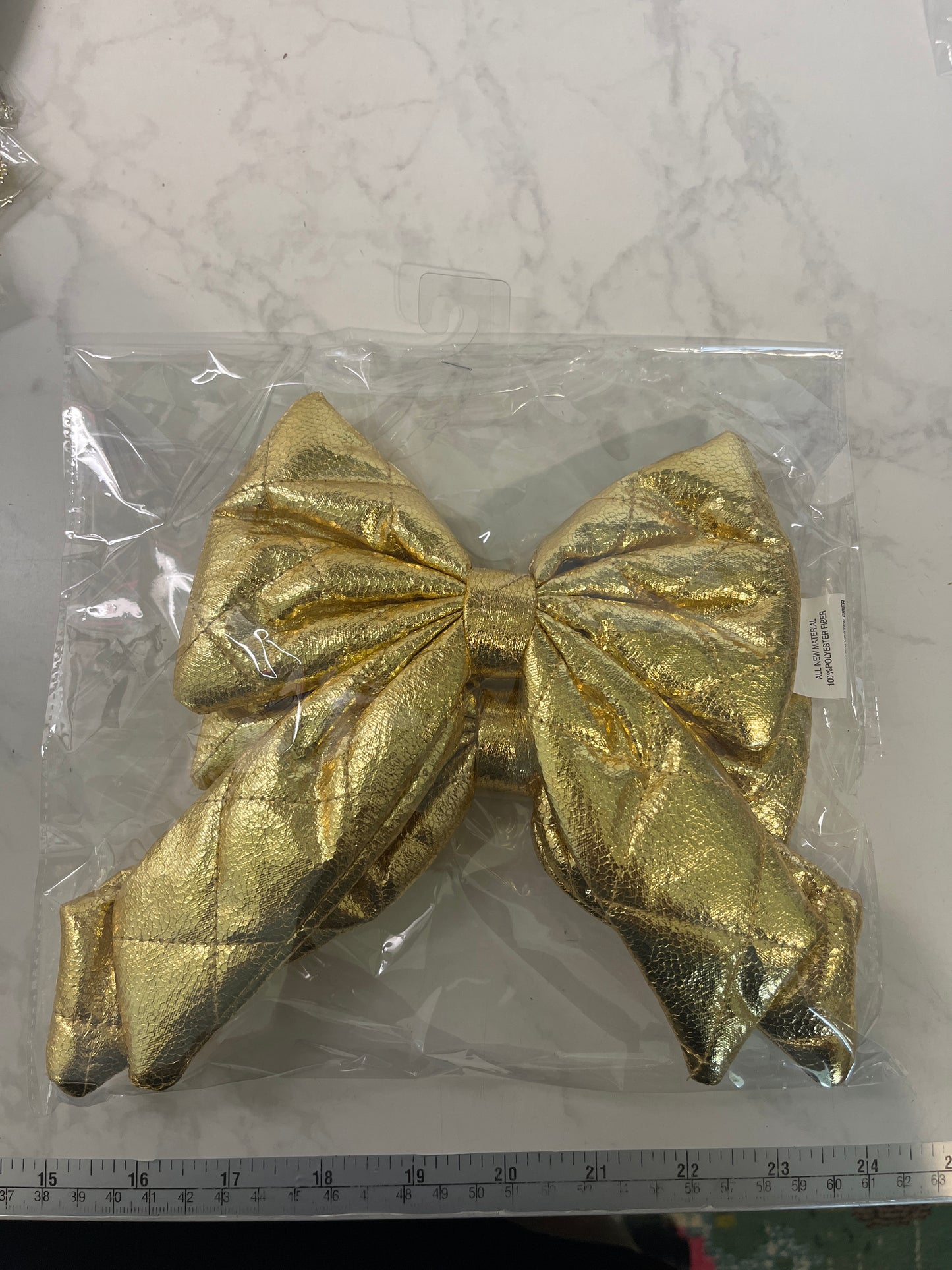Embellishment - Puffy Fabric Bow - 2pk