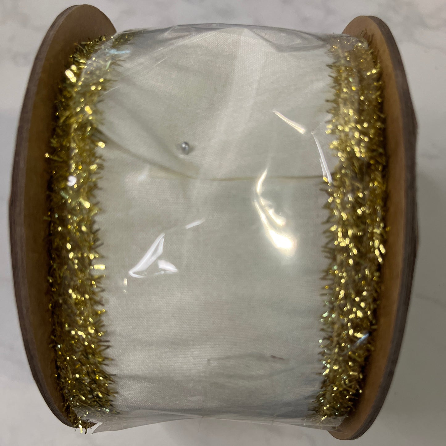 Decorative Ribbon - 2.5" x 10yds White / Ivory CLICK HERE TO SEE ALL PATTERNS