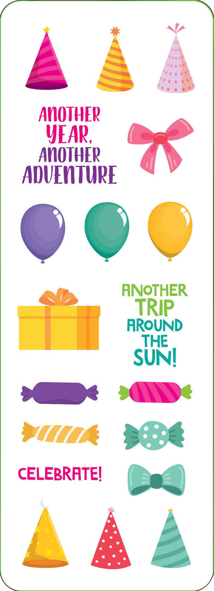 Stickers - Birthday Sticker Set