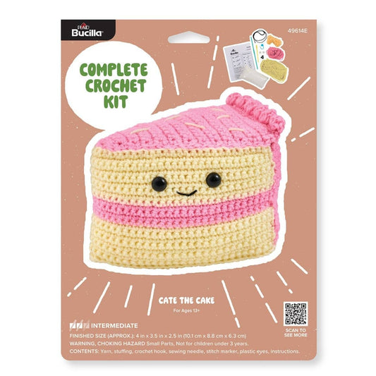 Holiday - Bucilla Amigurumi Crochet Kit - Cate the Cake