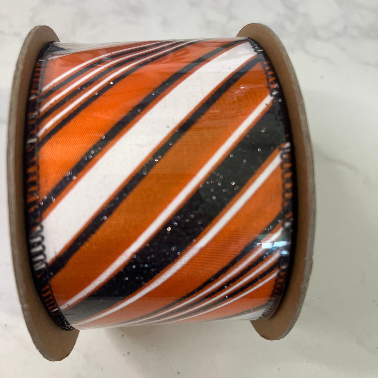 Decorative Ribbon - 2.5" x 10yds Orange / Yellow CLICK HERE TO SEE ALL PATTERNS