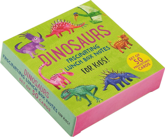 Holiday - Dinosaurs: Fascinating Lunch Box Notes for Kids! (Set of 50 Cards)