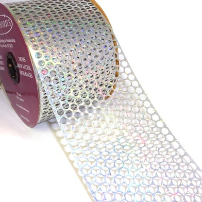 Ribbon - Honeycomb Punchinello  #40 x 50yd Click HERE to see all colors