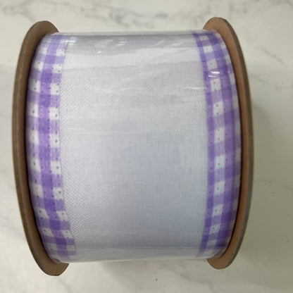 Decorative Ribbon - 2.5" x 10yds Purple / Pink    CLICK HERE TO SEE ALL PATTERNS