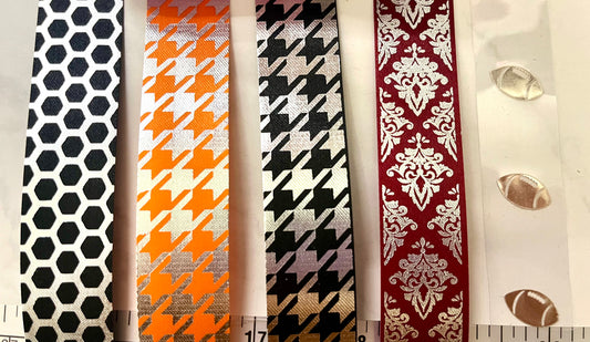 Ribbon - Misc Design Imprint BTY #5 x 1yd