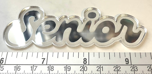 Acrylic - Class Level - Silver Mirror
