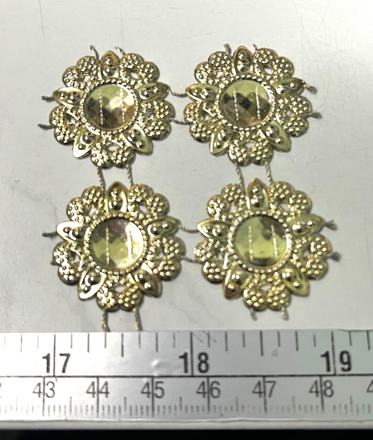 Bling - Large Floral Disc BTY