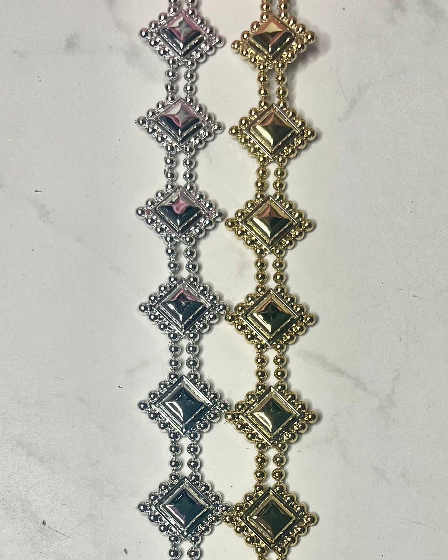 Bling -  Diamond Trimming 1/2" x 1yd BTY