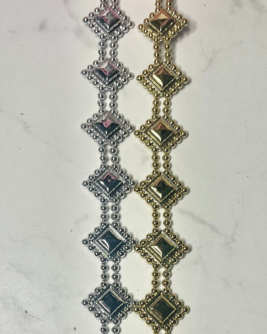 Bling -  Diamond Trimming 1/2" x 1yd BTY