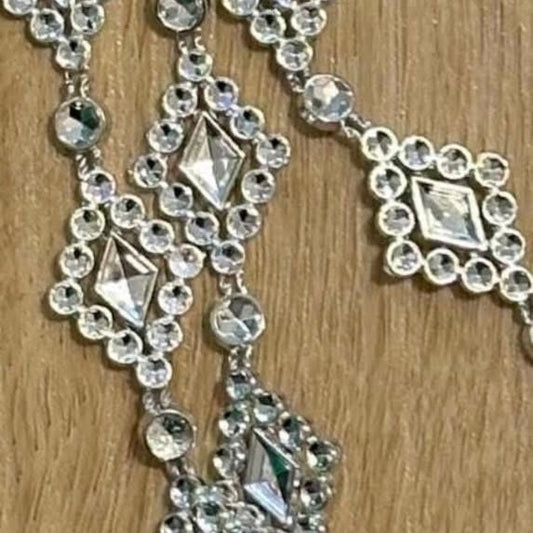 Bling - Diamond Rhinestone Look - 10 yd roll.
