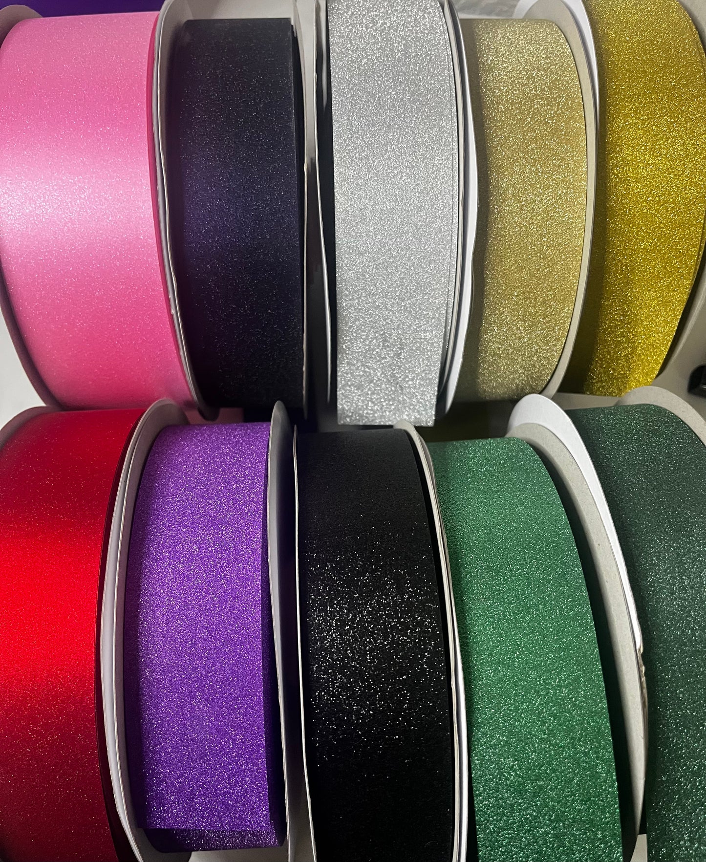 Ribbon - Diamond Dust - #16 2" x 100yds Click HERE to see all colors