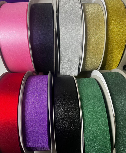 Ribbon - Diamond Dust - #16 2" x 100yds Click HERE to see all colors