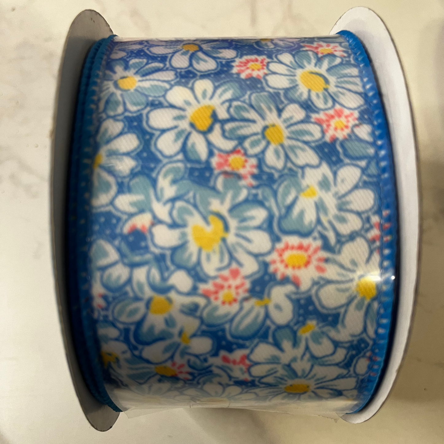 Decorative Ribbon - 2.5" x 10yds Blue / Green CLICK HERE TO SEE ALL PATTERNS