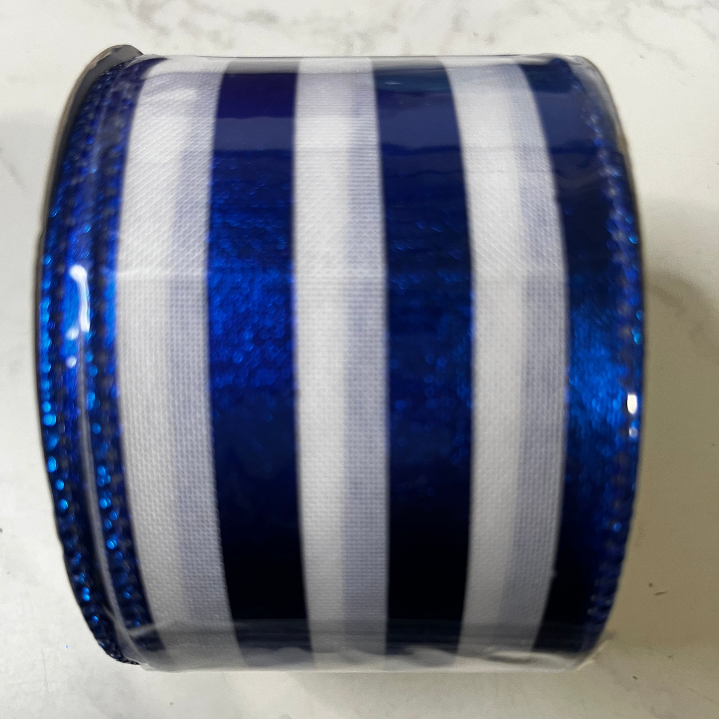 Decorative Ribbon - 2.5" x 10yds Blue / Green CLICK HERE TO SEE ALL PATTERNS