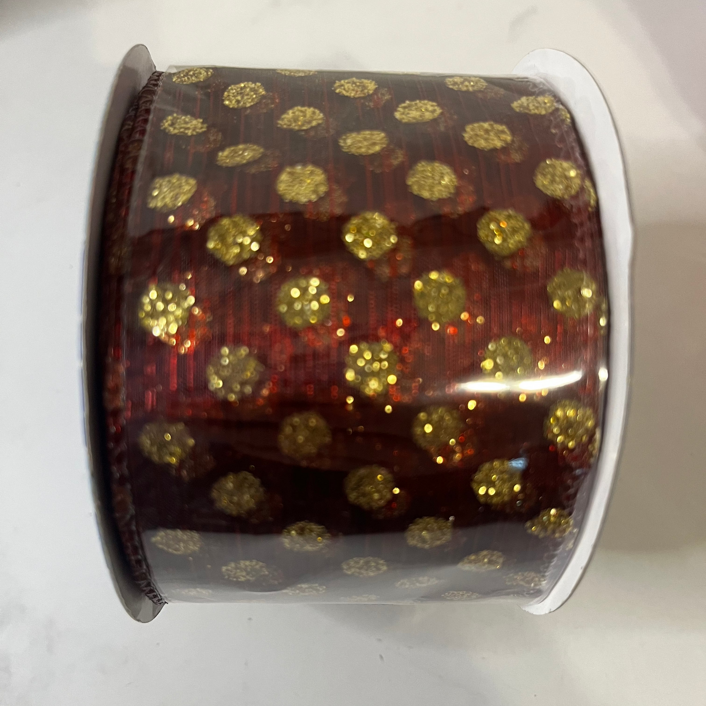 Decorative Ribbon - 2.5" x 10yds Red CLICK HERE TO SEE ALL PATTERNS