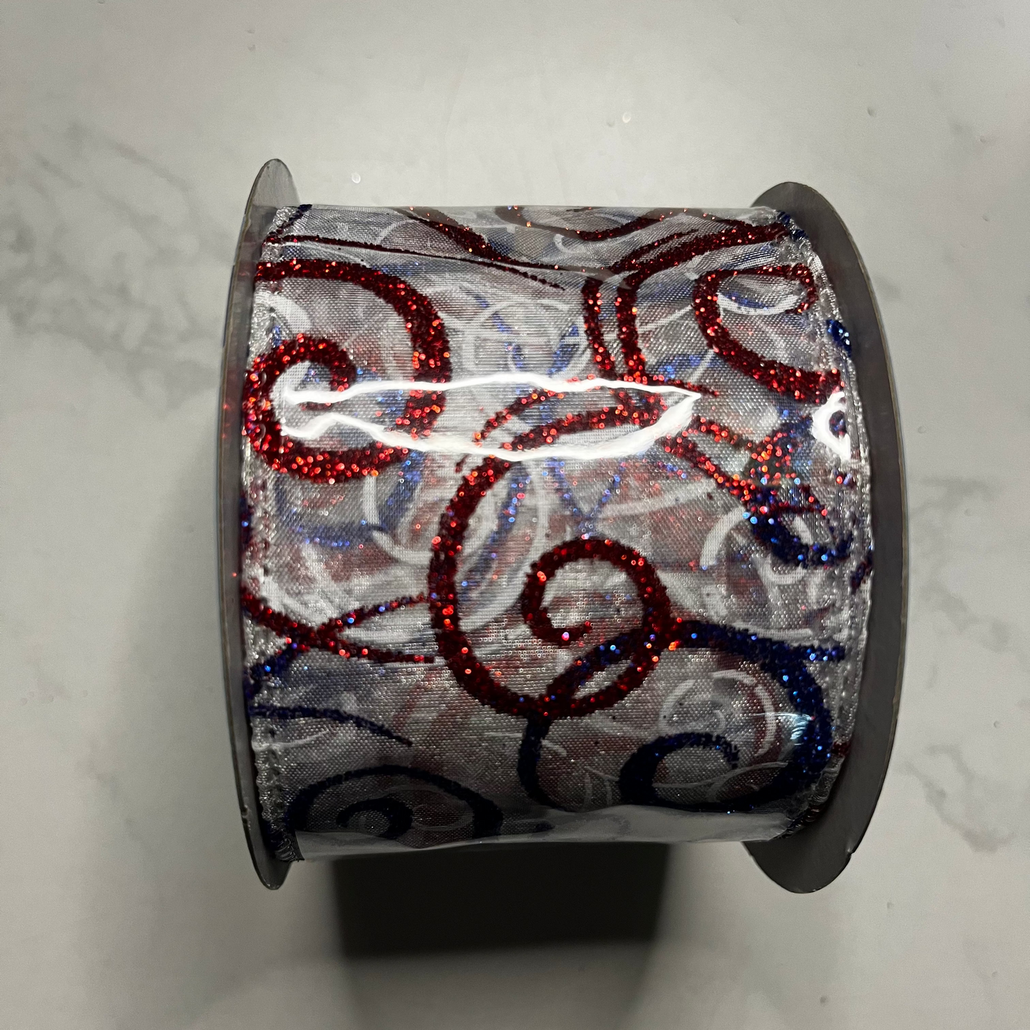 Decorative Ribbon - 2.5" x 10yds Red CLICK HERE TO SEE ALL PATTERNS