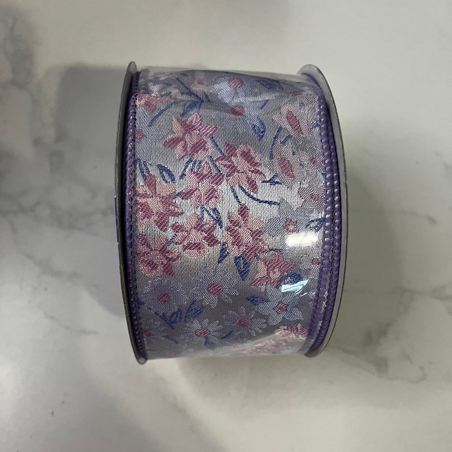 Decorative Ribbon - 2.5" x 10yds Purple / Pink    CLICK HERE TO SEE ALL PATTERNS