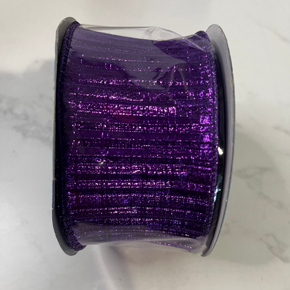 Decorative Ribbon - 2.5" x 10yds Purple / Pink    CLICK HERE TO SEE ALL PATTERNS