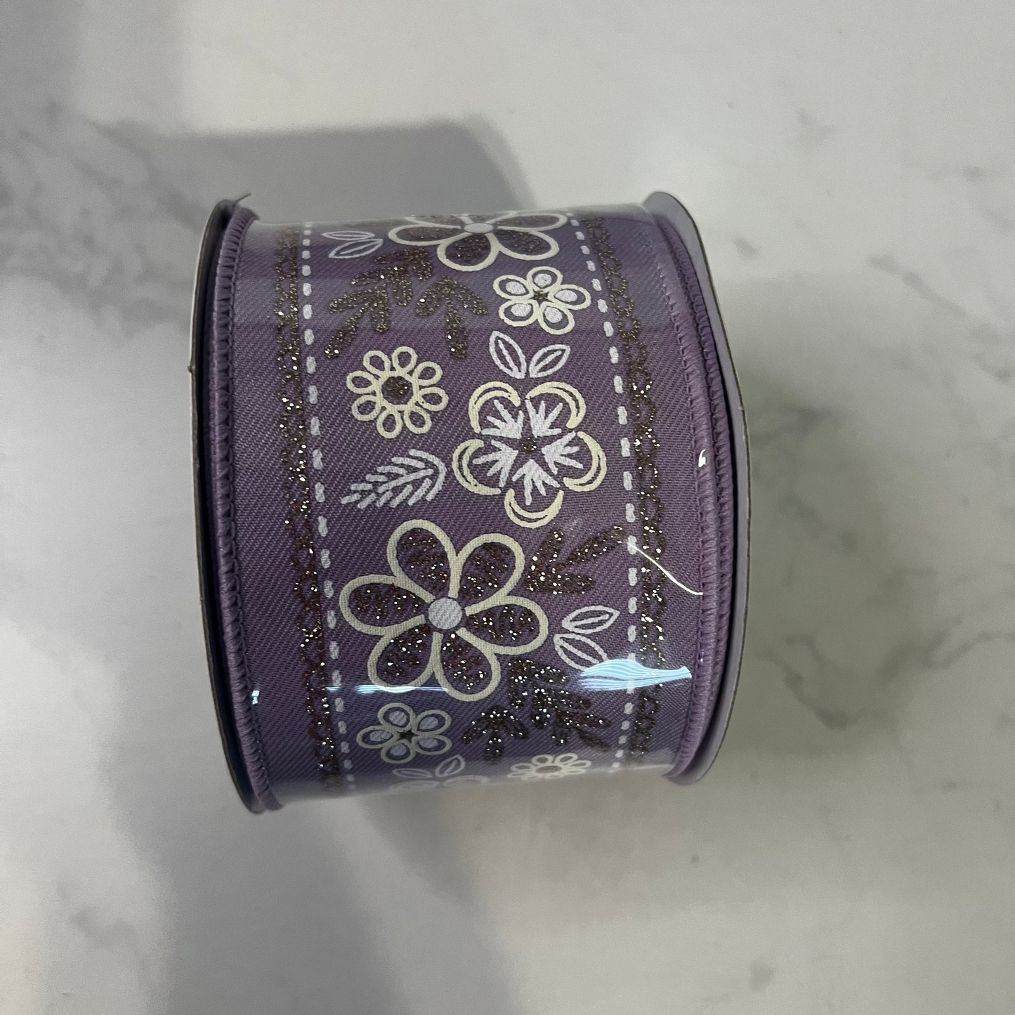 Decorative Ribbon - 2.5" x 10yds Purple / Pink    CLICK HERE TO SEE ALL PATTERNS