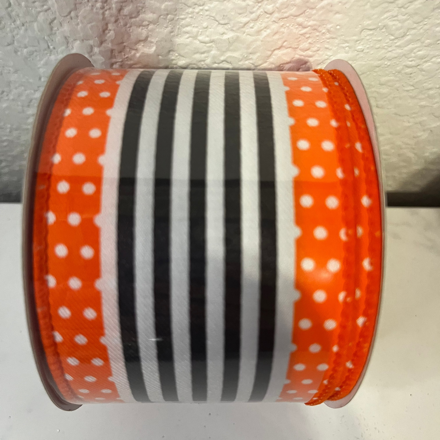 Decorative Ribbon - 2.5" x 10yds Orange / Yellow CLICK HERE TO SEE ALL PATTERNS