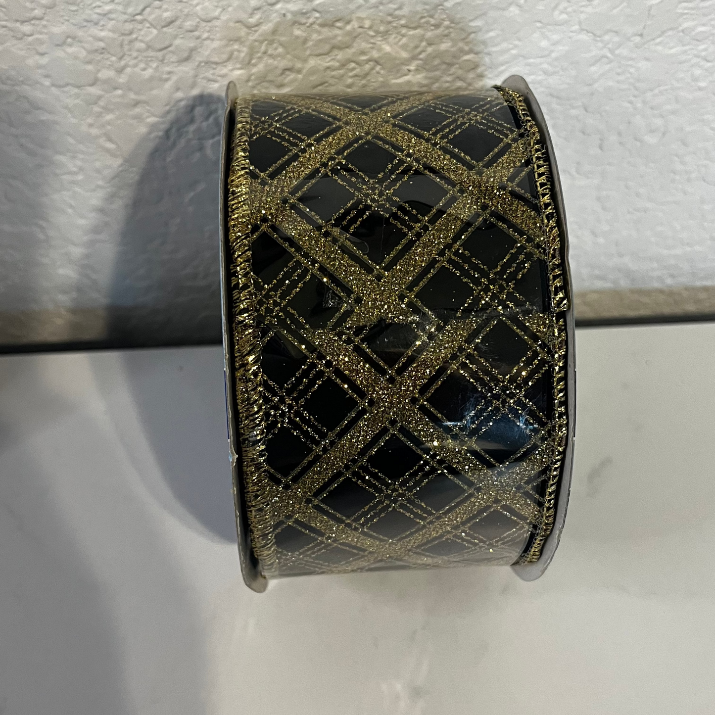 Decorative Ribbon - 2.5" x 10yds Gold CLICK HERE TO SEE ALL PATTERNS
