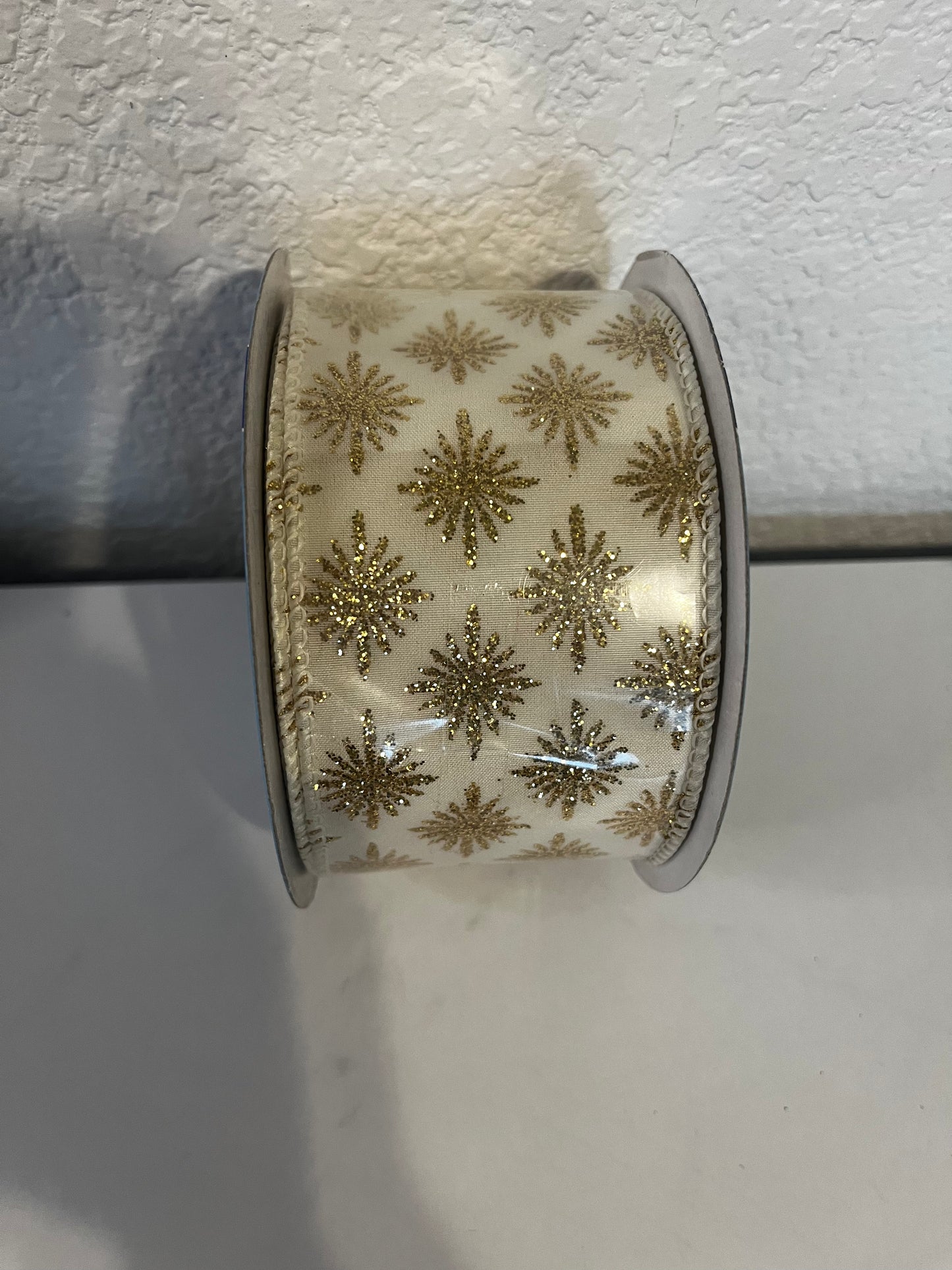Decorative Ribbon - 2.5" x 10yds Gold CLICK HERE TO SEE ALL PATTERNS