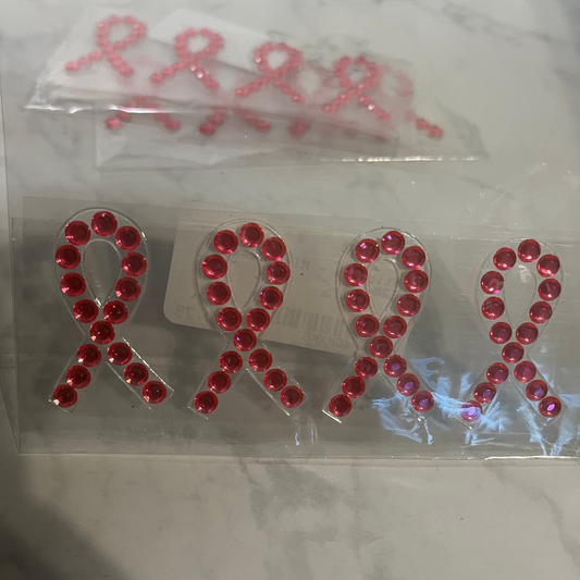 Embellishment - Cancer Awareness Acrylic Stickers