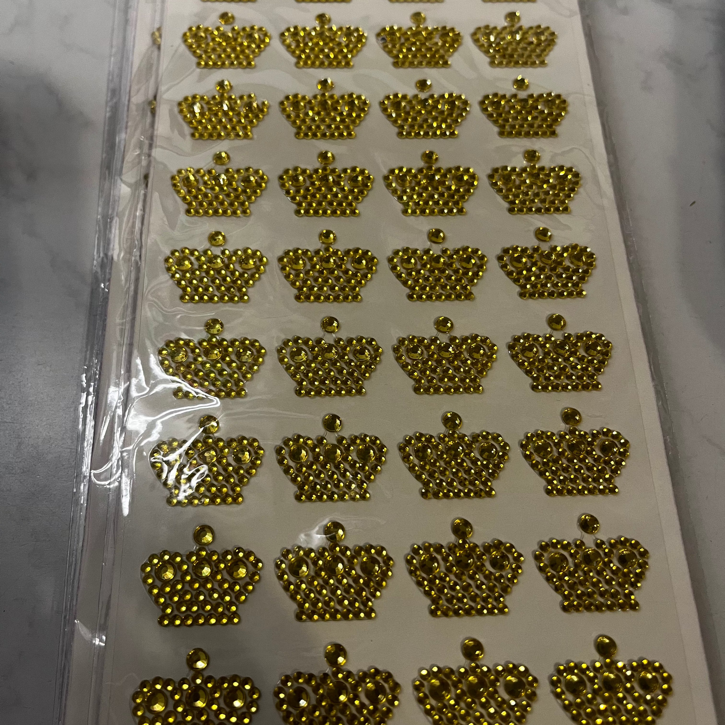 Embellishment - Stickers - Crown Acrylic NST