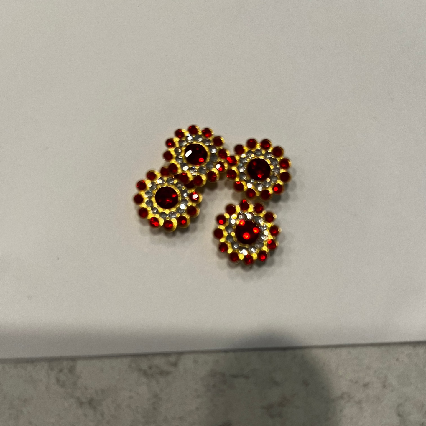 Bling - 1/2" Circle Rhinestone Flatback - 10pk
