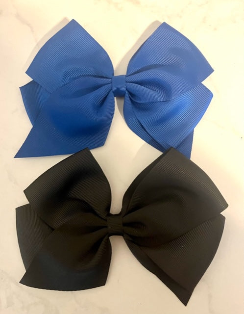 Embellishment - Grosgrain Ribbon Bow 5"