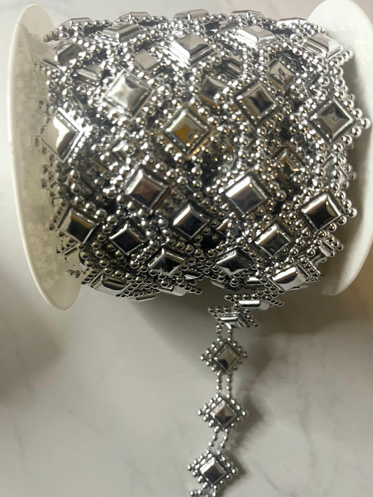 Bling - Diamond Shape 10yd Roll