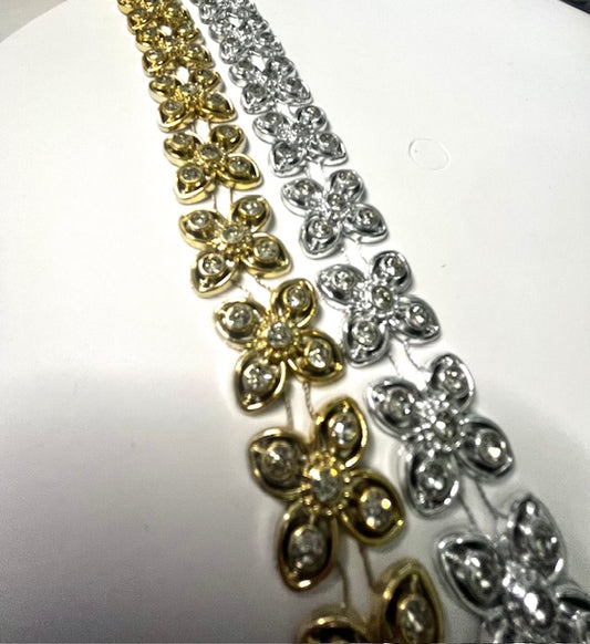 Bling - X / Butterfly By the Yard 1"