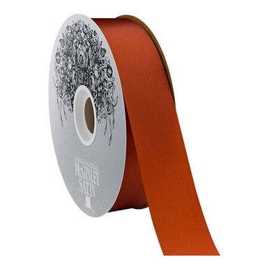 Ribbon - McGinley Satin Acetate Silver Label #40 x 50yd